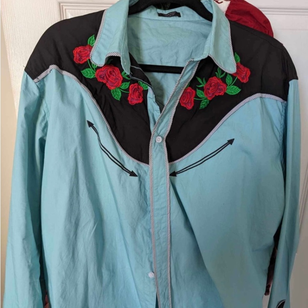 Coofandy western men’s shirt